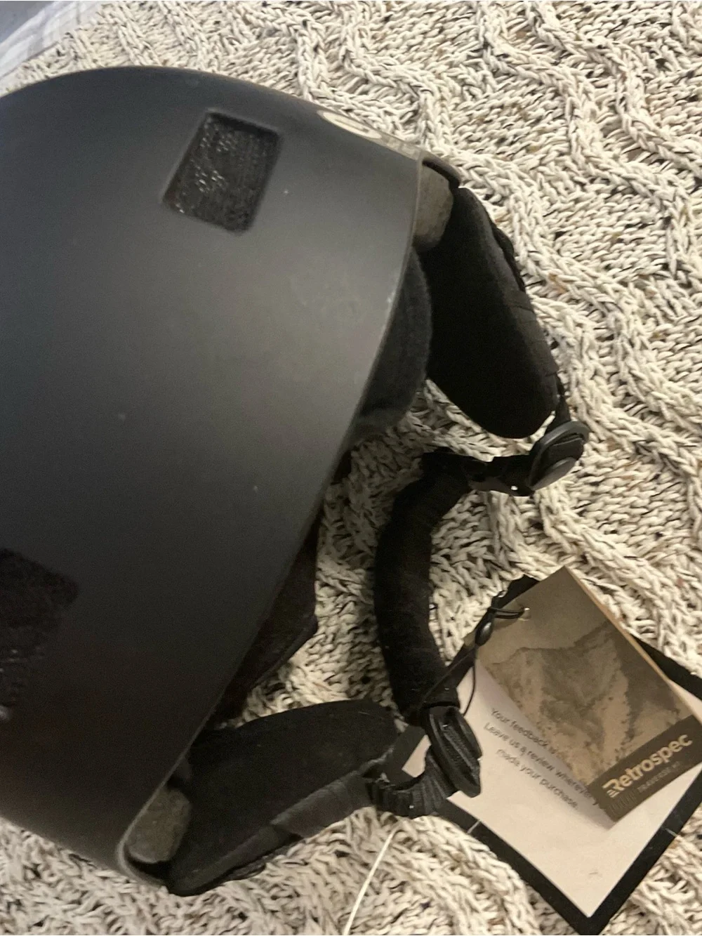 Retrospec Black VR/AR Headset Accessory Strap - Comfortable Fit